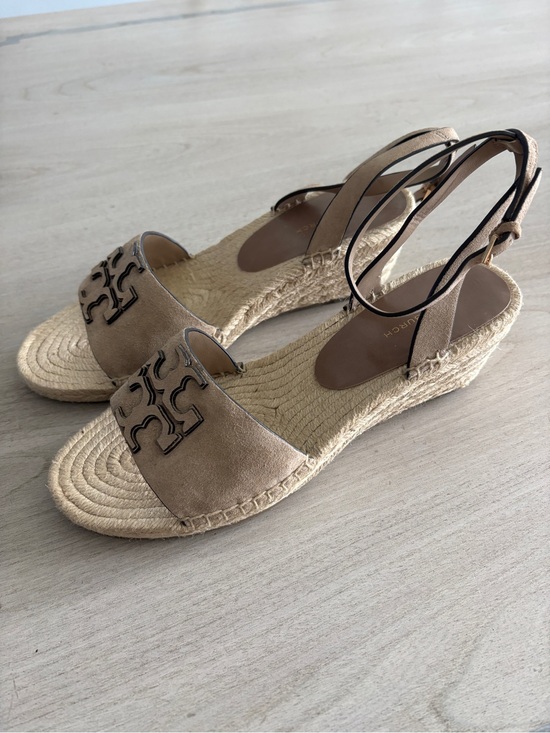 Shoes - Tory Burch Women's Ines Espadrille Wedge Sandals